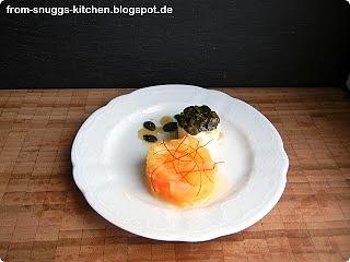 Apfel-Chili-Kompott mit Ziegenfrischkäse