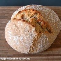 Weizenbrot mit Haferflocken