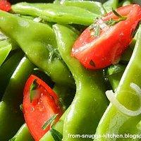 Bohnen-Tomaten-Salat