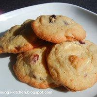 Cranberry-Macadamia-Weiße Schokolade-Cookies