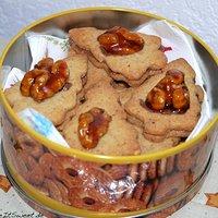 Walnuss-Nougat-Plätzchen