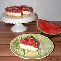 Wassermelonen kühlschranktorte – ohne backen