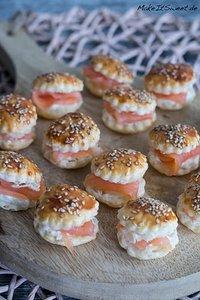 Mini räucherlachs burger rezept