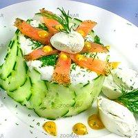 Leichtund leicht machbar: Lachs-Gurken-Mousse