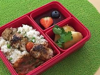 Bento nummer 715 schaschlik mit risibi