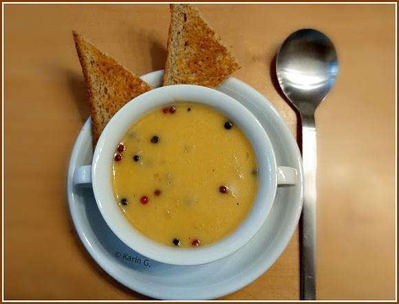 Drei-Pfeffer Sanddornsuppe Lohme