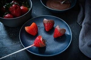 Valentinstags-essen: schoko erdbeeren und 3 köstliche rezeptideen