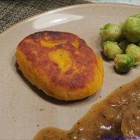 Kürbis-Kartoffel-Plätzchen