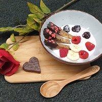 Süße Knödelsticks zum Valentinstag