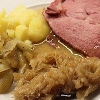 Kasselerbraten mit Apfel
