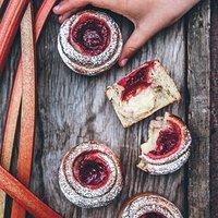 Rezept von my feldt: rhabarber-vanille-schnecken
