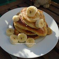 Einfache Bananen-Pfannkuchen