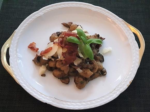 Pilz gnocchi pfanne schnell und unkompliziert