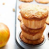 Apfel-Marzipan-Muffins