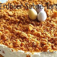 Erdbeer-Sahne-Torte ohne Gelatine