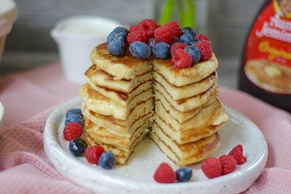 Country style buttermilk pancakes