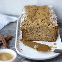 Super moist banana cinnamon streusel coffee cake