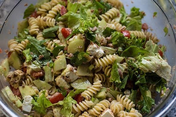 Thunfischsalat mit Nudeln