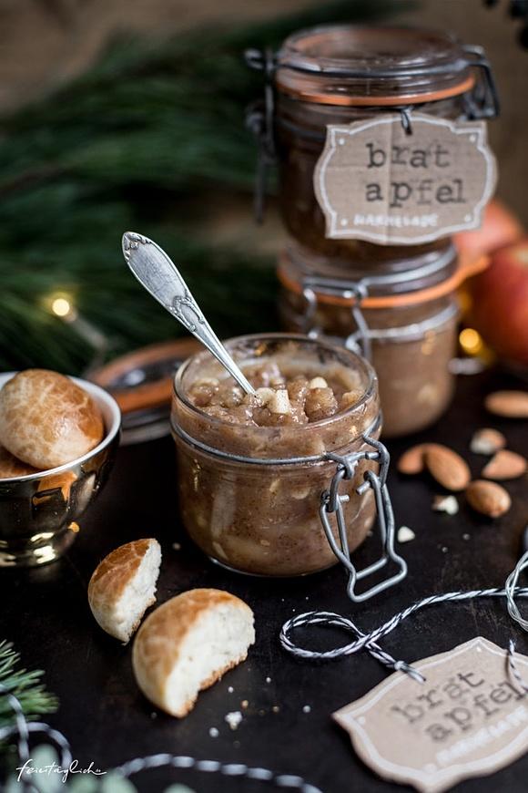 Bratapfel Marmelade für Weihnachten