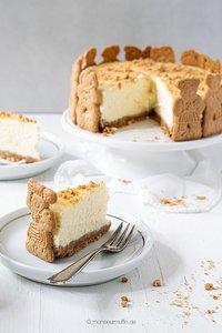 Spekulatius cheesecake – der perfekte weihnachtskuchen. super cremig und schnell zubereitet.