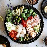 Rezept von sarah thor: rosé-fondue mit tapenade