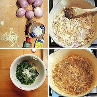 Bucatini mit caramellisierten Schalotten – pasta with carmelized shallots