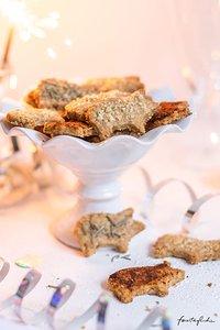 Glücks-Schweinchen-Parmesan-Kekse, ein Rezept zu Silvester