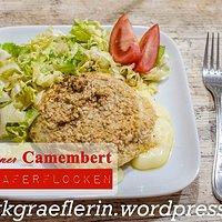 Gebackener camembert im haferflocken-mantel #feierabendküche