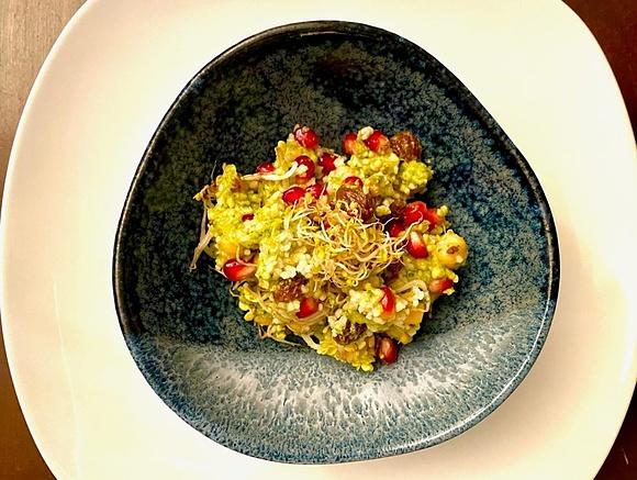 Chana chaat salat nach dishoom