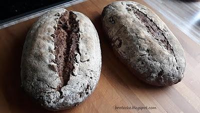 Dunkles Pistazien- und Walnußbrot