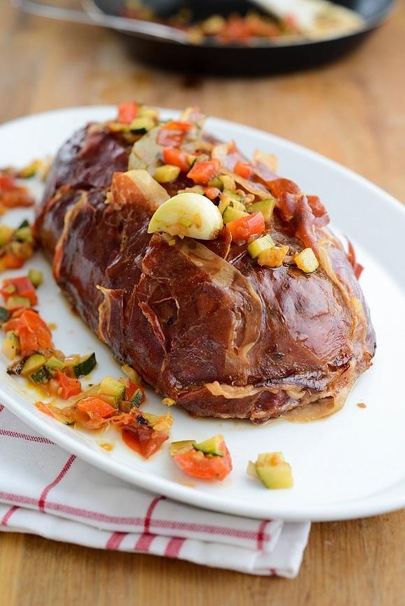 Pain de viande à la ratatouille – hackbraten provenzalischer art