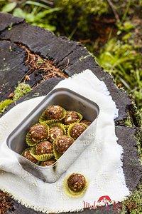 Energiebällchen mit chia, aprikosen und cashewkernen – die gesunden pralinen als x. rucksackschmaus.