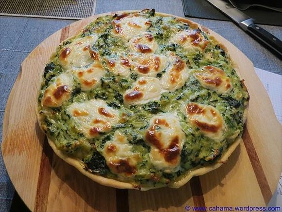 Kartoffel-Spinat-Kuchen