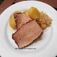 Leberkäse-Choucroute