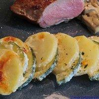 Kartoffel-Zucchini-Gratin