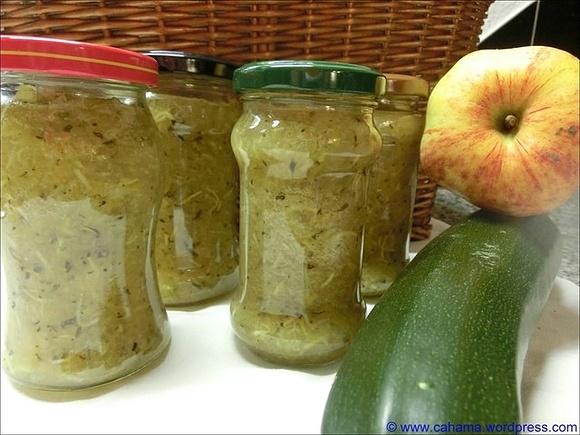 Apfel-Zucchini Konfitüre