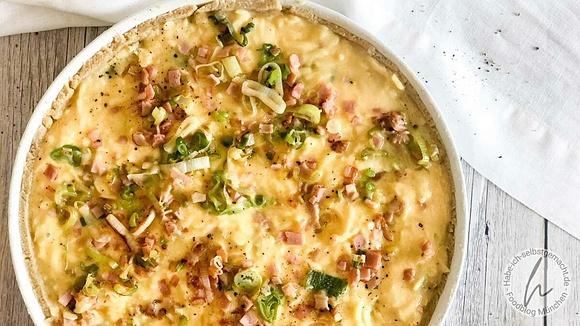 Quiche Lorraine mit Lauch