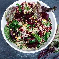 Rezept von alice zaslavsky: rote-bete-päckchen mit juwelen-couscous