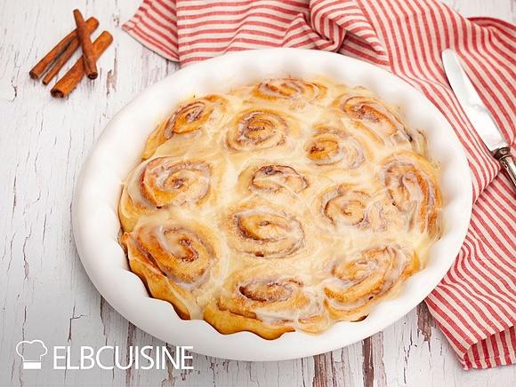 Zimtschnecken mit Frischkäse-Frosting