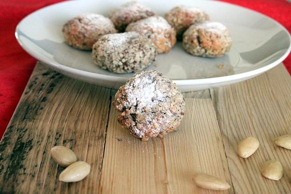 Amarettini morbidi mit Marzipan