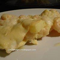 Raclette-Auflauf mit Shrimps