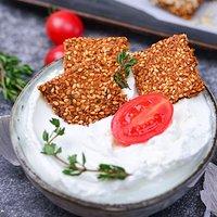 Low carb cracker (pizza cracker)