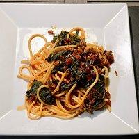 Pasta mit Mangold und Sardellen