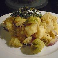 Rosenkohl-Pastinaken-Pfanne