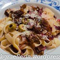 Schnelle Tagliatelle mit Radicchio