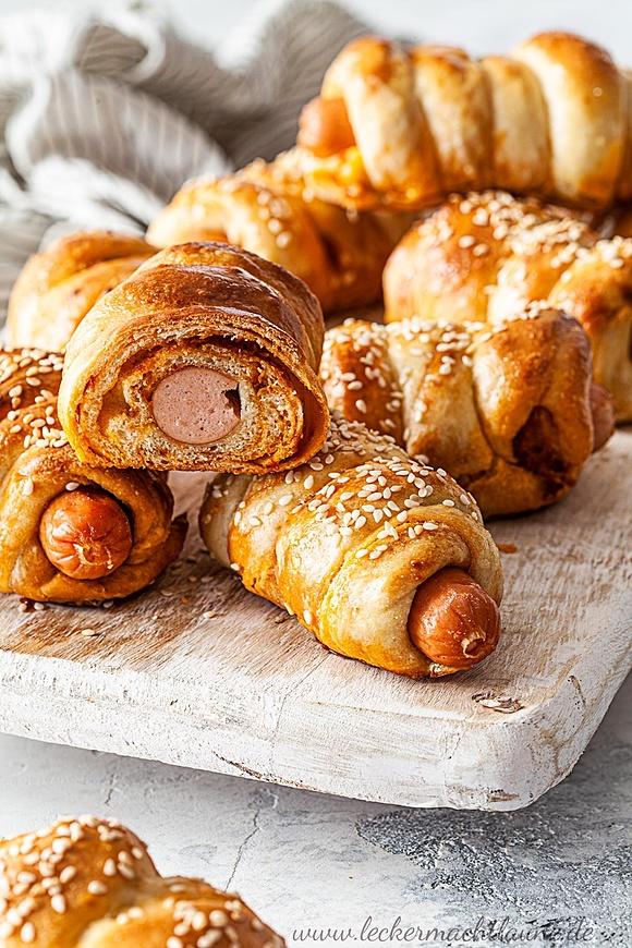 Würstchen im Schlafrock