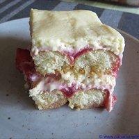 Erdbeer-Schicht-Dessert