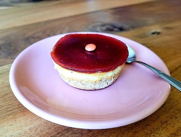 Mini new york cheesecake