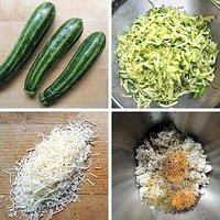 Zucchinitarte, einfach – a simple zucchini tarte