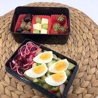 Bento nr. 800 restebento vom wochenende.